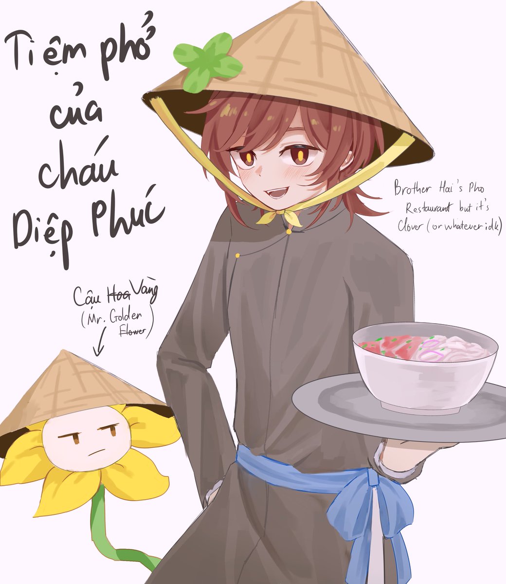 MiraiT66's tweet image. Bring the name “Diệp Phúc” to da world ‼️‼️‼️🗣️🗣️🗣️🔥🔥🔥
(“Diệp Phúc” is their Vietnamese nickname I gave based on the name “Clover” and my own interpretations, and also how I usually call them on my Facebook posts)

#undertaleyellow