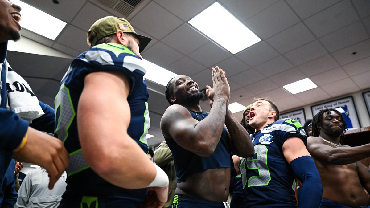 Seahawks <a href="/TankLawrence/">DeMarcus Lawrence</a> has more TDs this season than:

Zay Flowers
Travis Hunter
Alvin Kamara
CeeDee Lamb
Terry McLaurin
Calvin Ridley
Ricky Pearsall
Alex Pierce
Kyle Pitts
Xavier Worthy