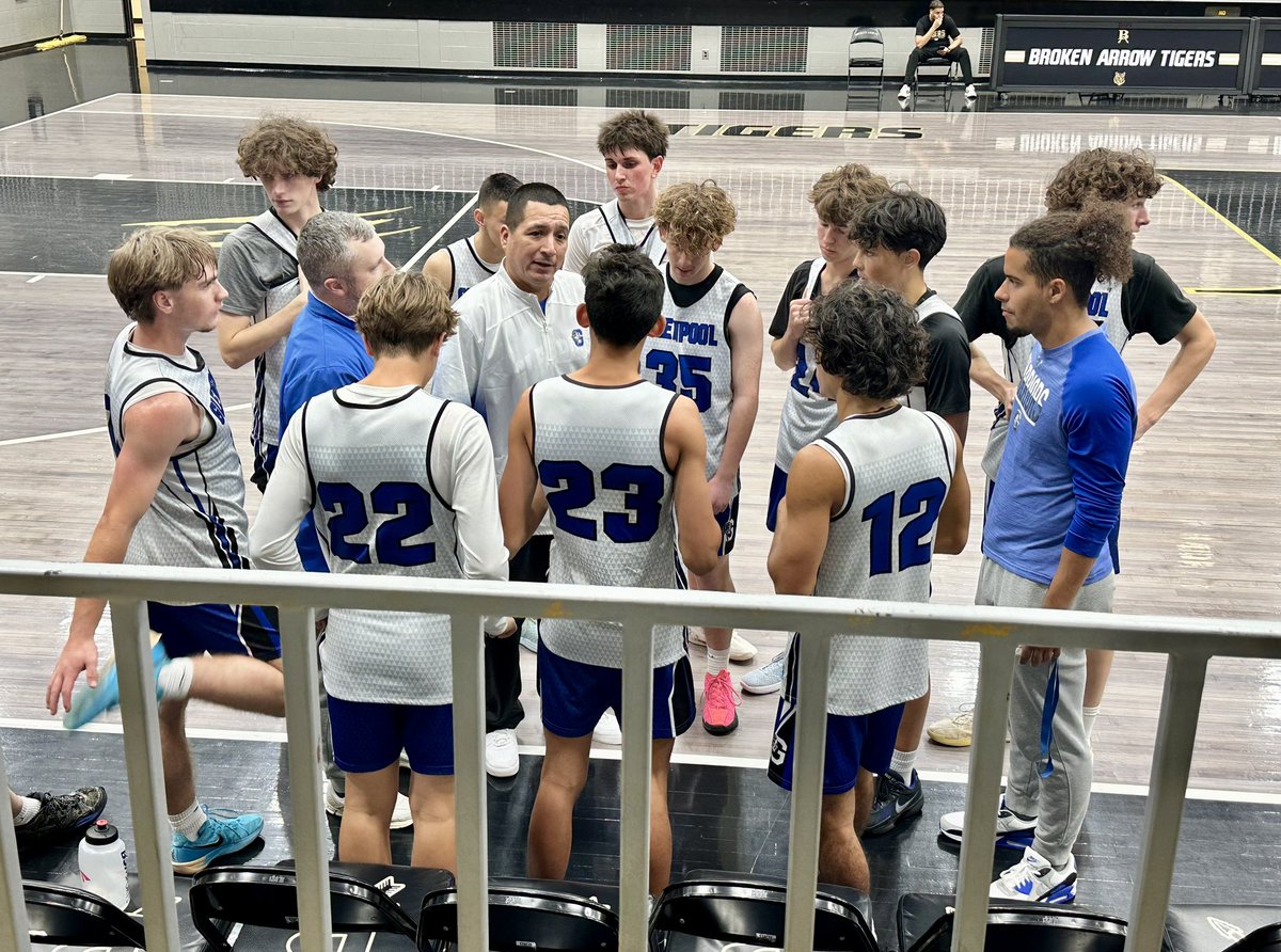 GavinMoodyy2's tweet image. #glenpool #basketball #2028class BA preseason scrimmages