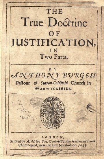 _matthewpearson's tweet image. “It is very hard to give the right order of the benefits of Vocation, Justification, Adoption and Sanctification; but yet this may be made good against the Antinomian, that a man is not Justified, till repenting and believing.”
-Anthony Burgess, 𝑇ℎ𝑒 𝑇𝑟𝑢𝑒 𝐷𝑜𝑐𝑡𝑟𝑖𝑛𝑒…