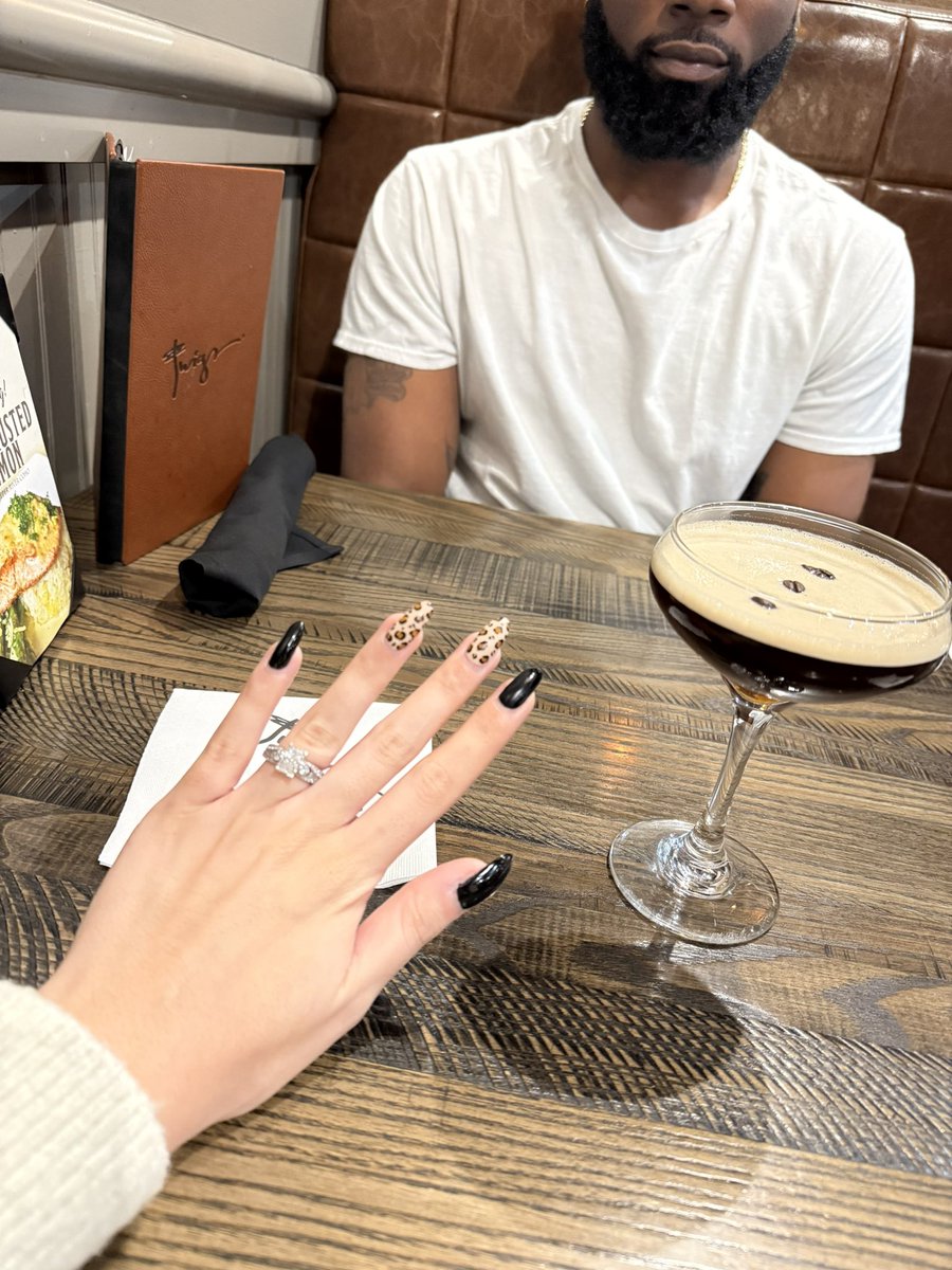 One year ago today we got engaged, I cannot wait to be your wife. #april2026 🥹🥰