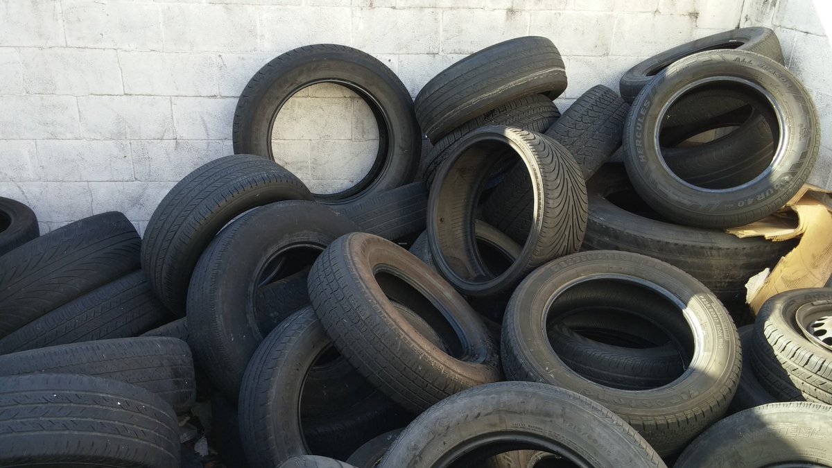 WE RECYCLE TIRES IN SOUTH FLORIDA!  #MIAMI #BROWARD #PALMBEACH