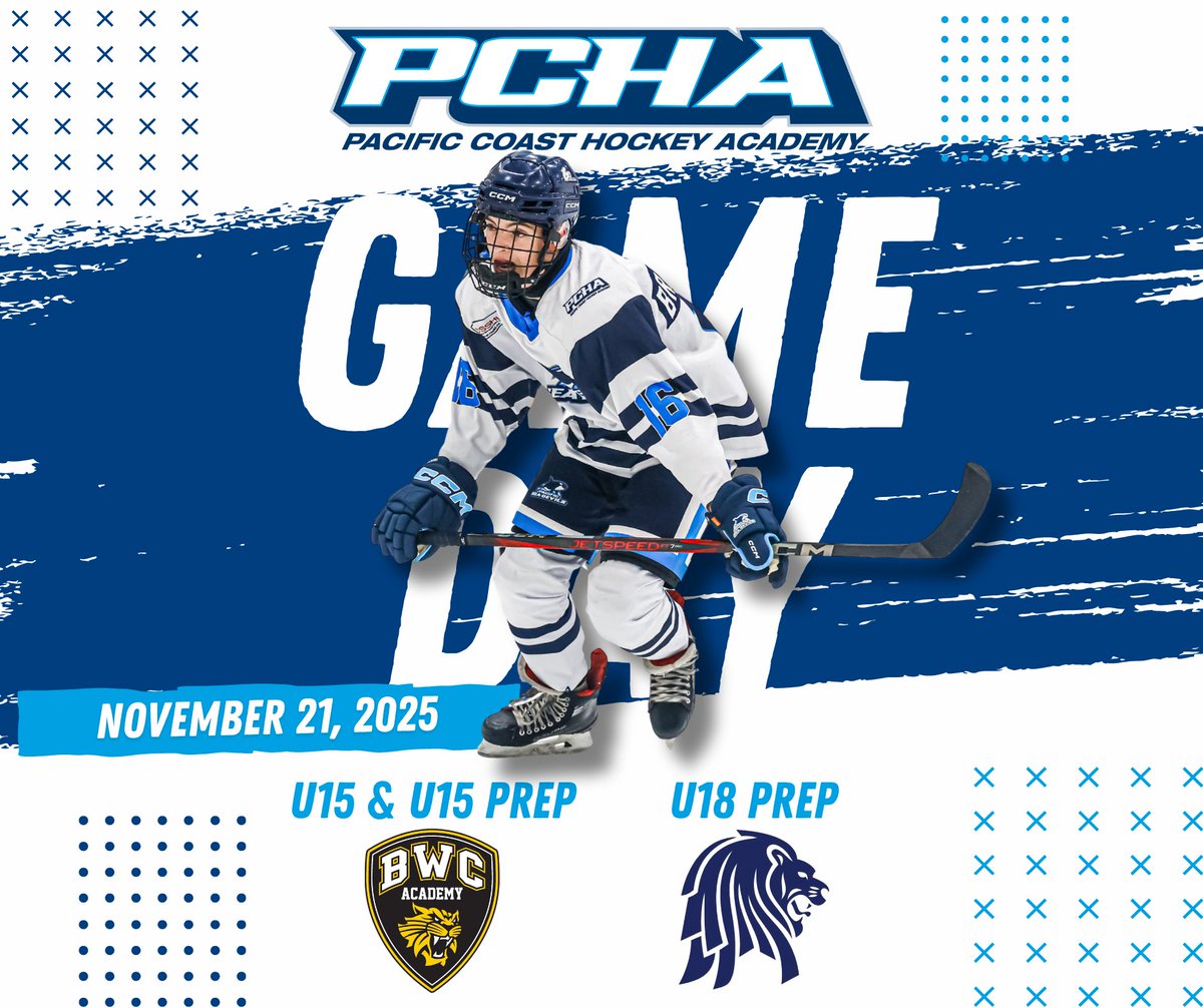PacificSeaDevil's tweet image. It’s #PCHA Game-day! #goseadevilsgo 
📺 @FloHockey
🐳 U15 vs @BWCAcademy - 3:45pm @ Summit Centre East
🐳 U15 Prep vs @BWCAcademy - 1pm @ Westhills
🐳 U18 Prep vs @YHA_Lions - 3:30pm @ Westhills