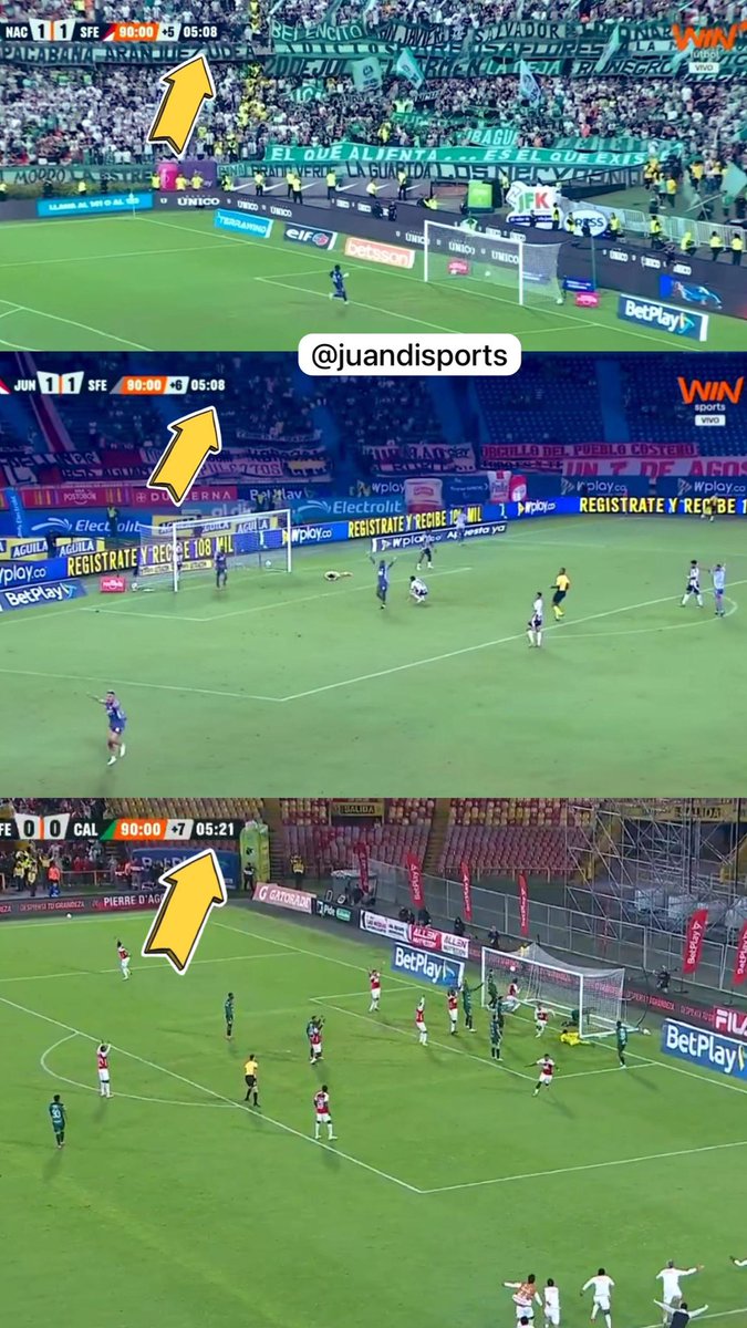 El minuto 95 de Santa Fe este año.

¡Foto actualizada! 🤯