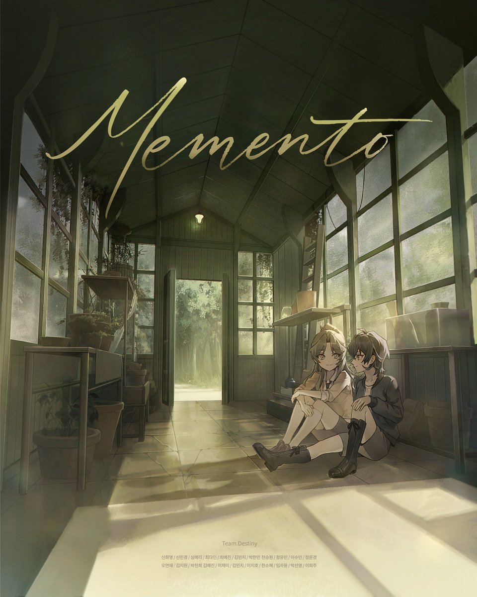 CKAniFestival's tweet photo. [#CKAF] 2025 작품안내
 
《Memento》

소중한 순간을 보존하는 것만이 가치 있다고 여겼던 아이가 소중한 순간에 존재하는 법을 깨닫는 이야기

Destiny

#CKAF2025 #교차로주차금지 #제1회청강애니페스티벌 #청강문화산업대학교 #라프텔 #청강애니 #애니메이션 #thesisfilm #animation #studentfilm https://t.co/T1KlgR7f3Q