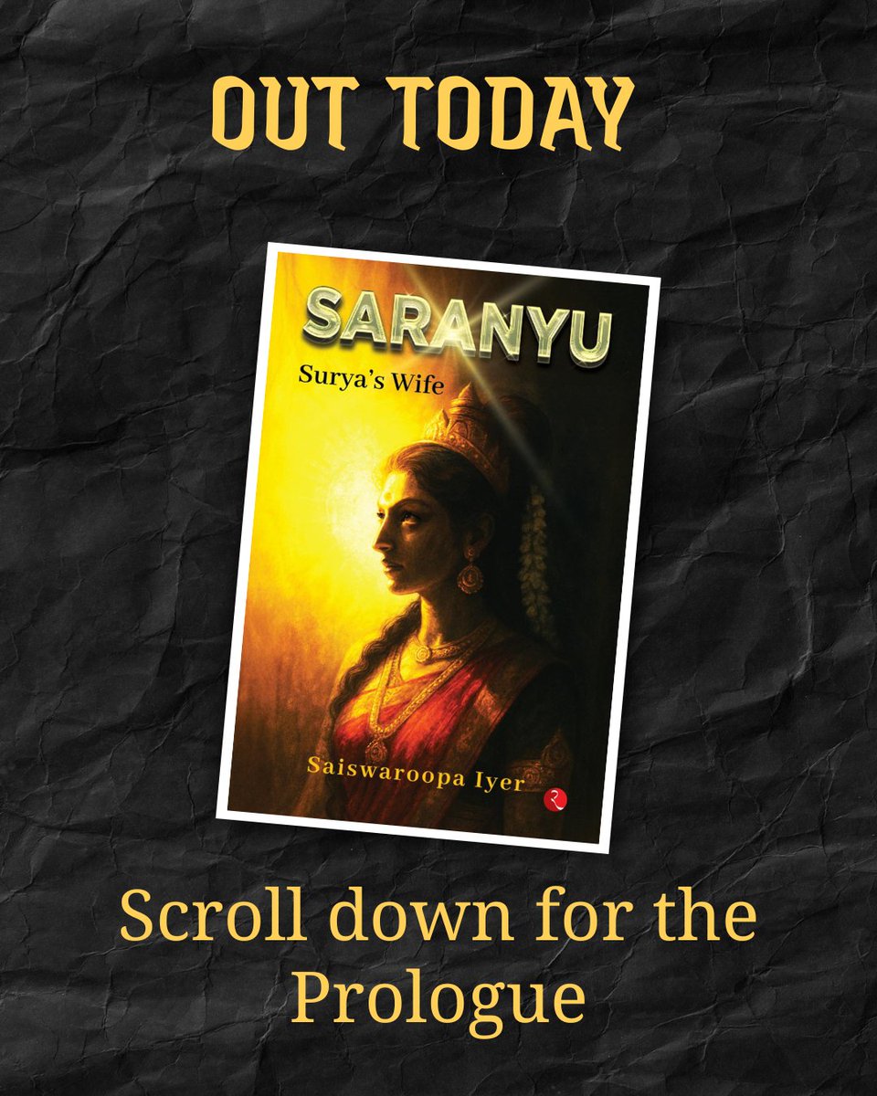 Officially Live on Amazon
"Saranyu- Surya's Wife" Print Edition.

Scroll down for the Prologue