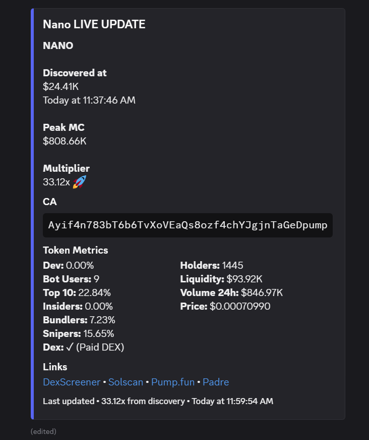 CollapseTrades's tweet photo. I'm never eating lunch again. Fuck I miss a good runner with my bot https://t.co/wYflt8E10f
