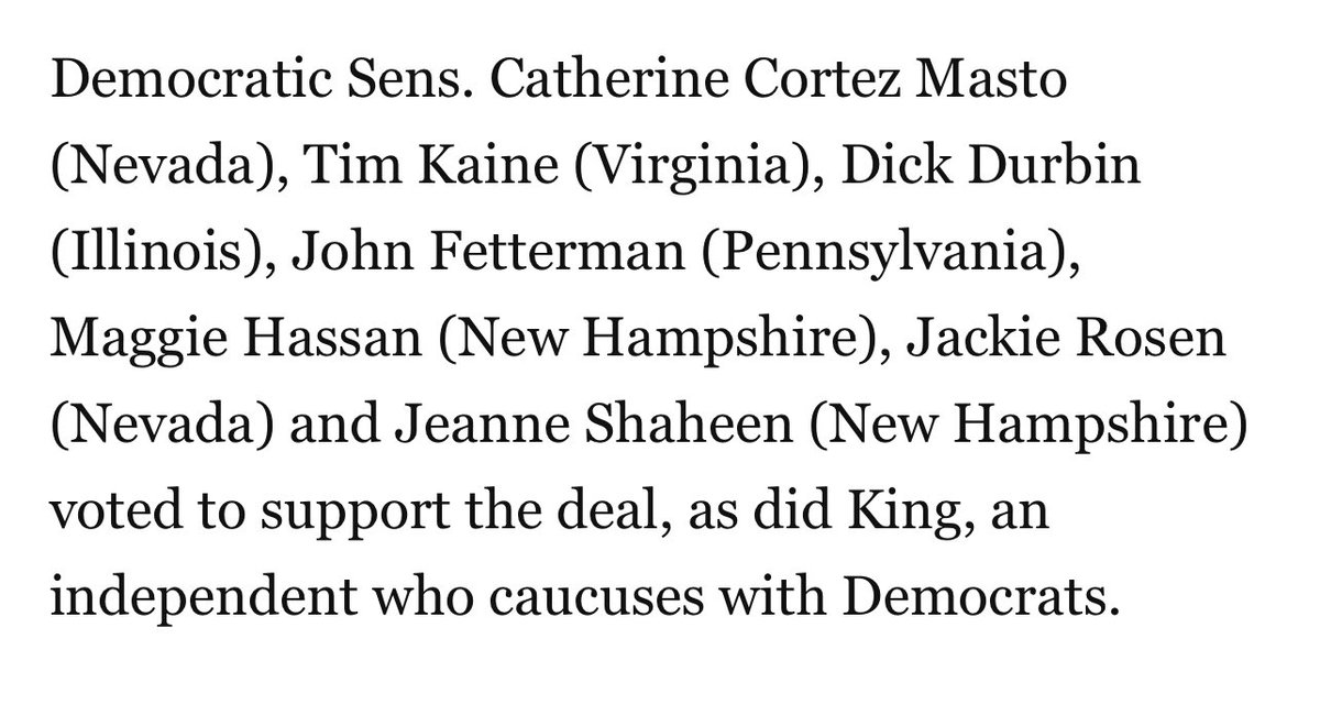 howardstutz's tweet image. Senate takes key vote toward ending government shutdown
The deal that split Democrats doesn’t extend expiring ACA subsidies. If a bill passes the Senate, it needs the House to approve and President Donald Trump on board.
washingtonpost.com/politics/2025/… @washingtonpost