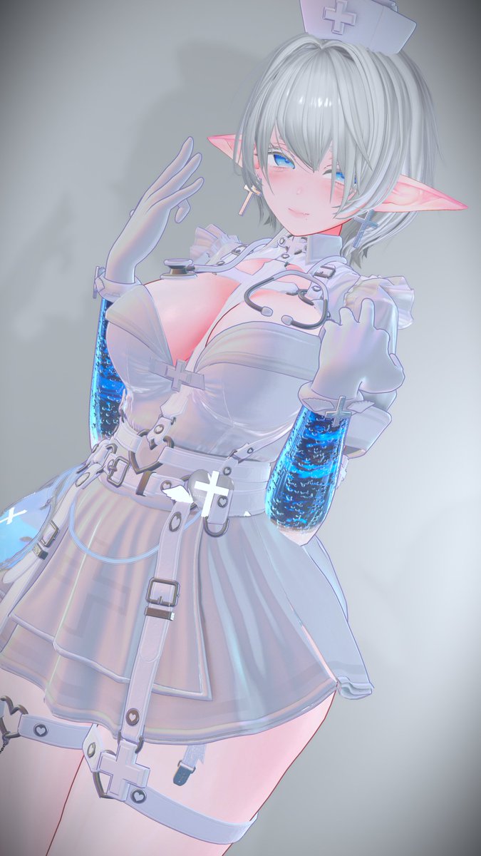 WebbleNet's tweet image. Hey, it's time for your checkup! 🫧
#Milltina #ミルティナ  #VRChat