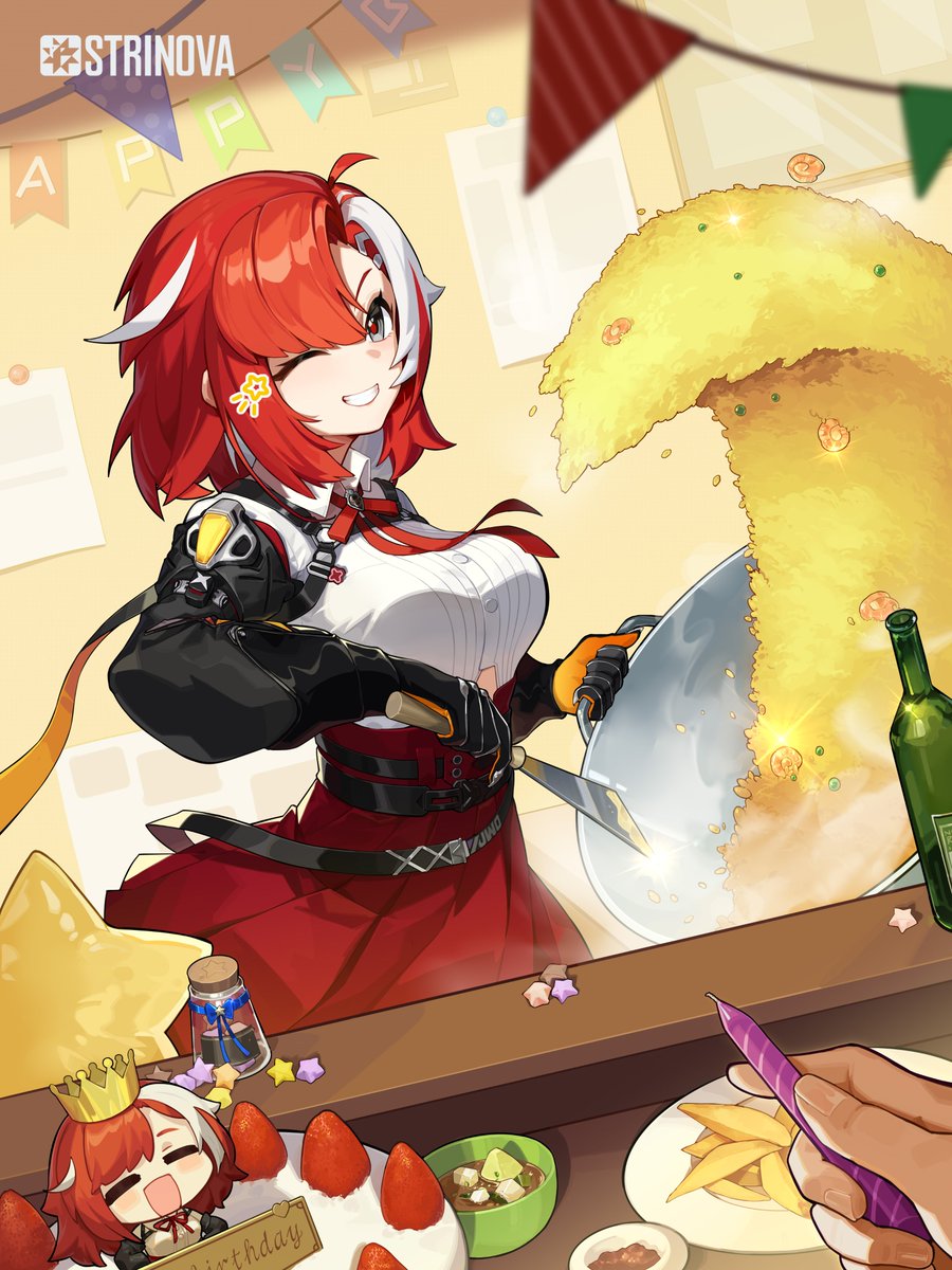 Happy Birthday, Eika!🎉

Our crimson flame-setter is currently mask off (just for cake), in a lit outfit, and that wok flip is a 10/10.🔥
Stay fierce, stay stylish, keep the sparks flying. ✨

Drop your birthday wishes to Eika below and leave your Game ID to win 288 Bablo