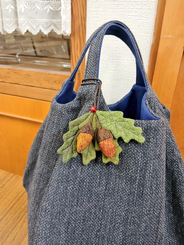 どんぐりのバック　ハンドメイド どんぐりのバック ハンドメイド すてきにハンドメイド11月号 どんぐり