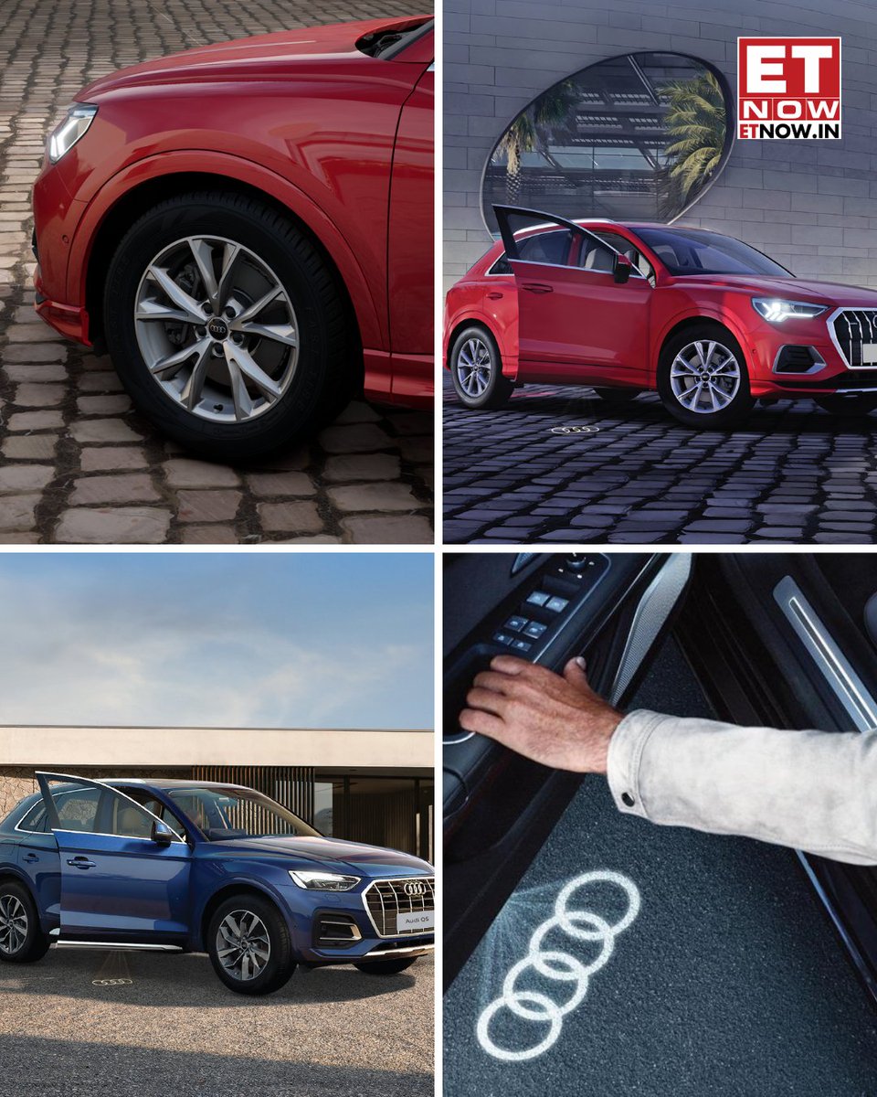 ETNOWlive's tweet photo. #NewsAlert | Audi India launches the Audi Q3 & Audi Q5 Signature Line, elevating its luxury SUV portfolio in India
#AudiIndia #LuxurySUV #AudiQ3 #AudiQ5 #SignatureLine #CarLaunch #AutoNews https://t.co/mAVuZTTkYu