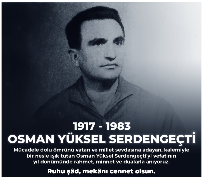 Serdengeçti
Rahmetle ...