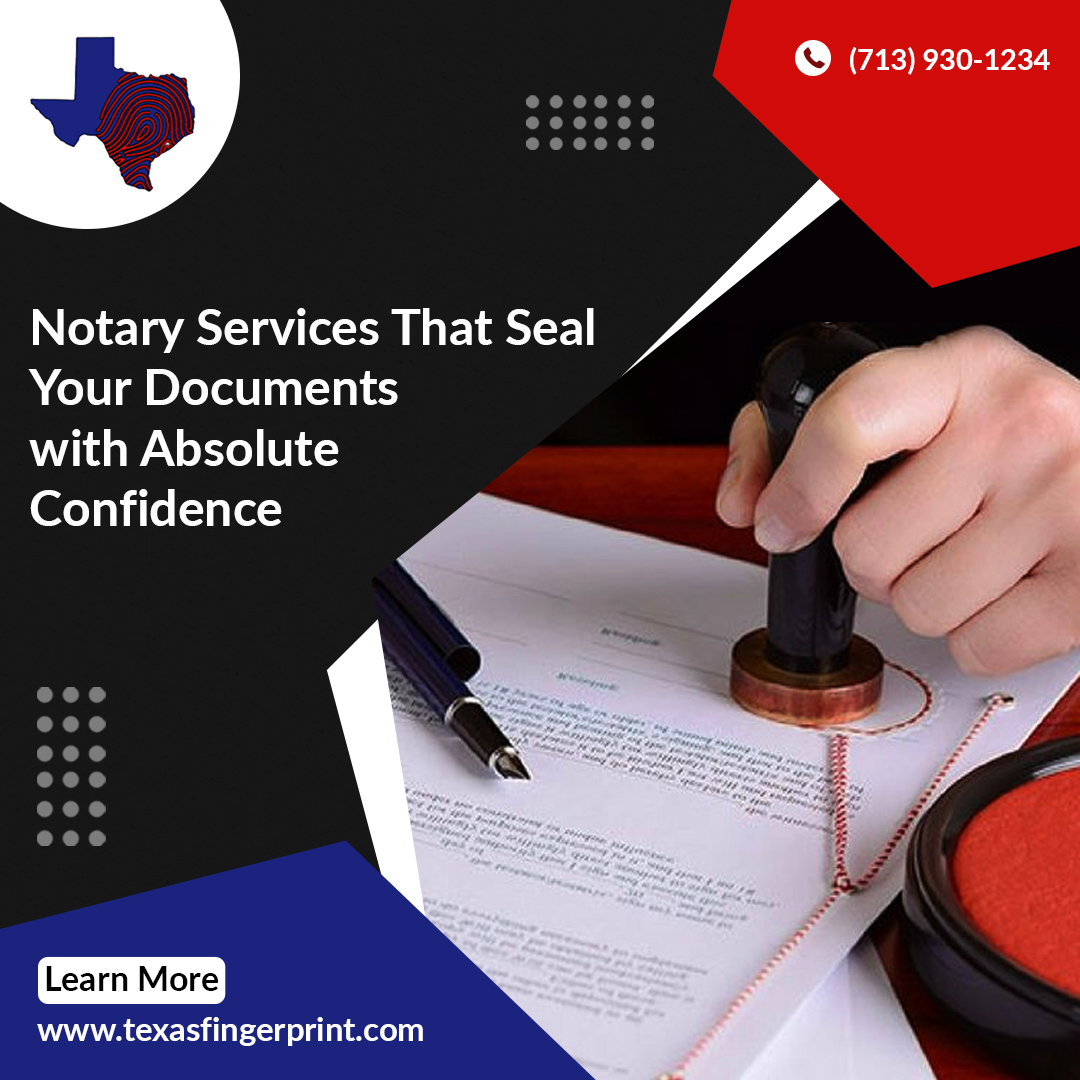 tx_fingerprint's tweet image. Need documents notarized fast and error-free? Trust Texas Fingerprints &amp;amp; Notary!
Contact Us: texasfingerprint.com

Notary Services That Seal Your Documents with Absolute Confidence.
#TexasNotary #LegalDocuments #CertifiedNotary #DocumentVerification