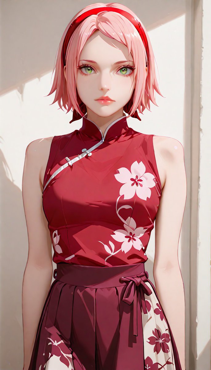 AIAnimeVibes's tweet image. Sakura Haruno 💖
.
.
#sakuraharuno #sakuraharunocosplay #sakuraharunoedit #sakura #sakuraharunoart #naruto #narutoanime #narutoedit