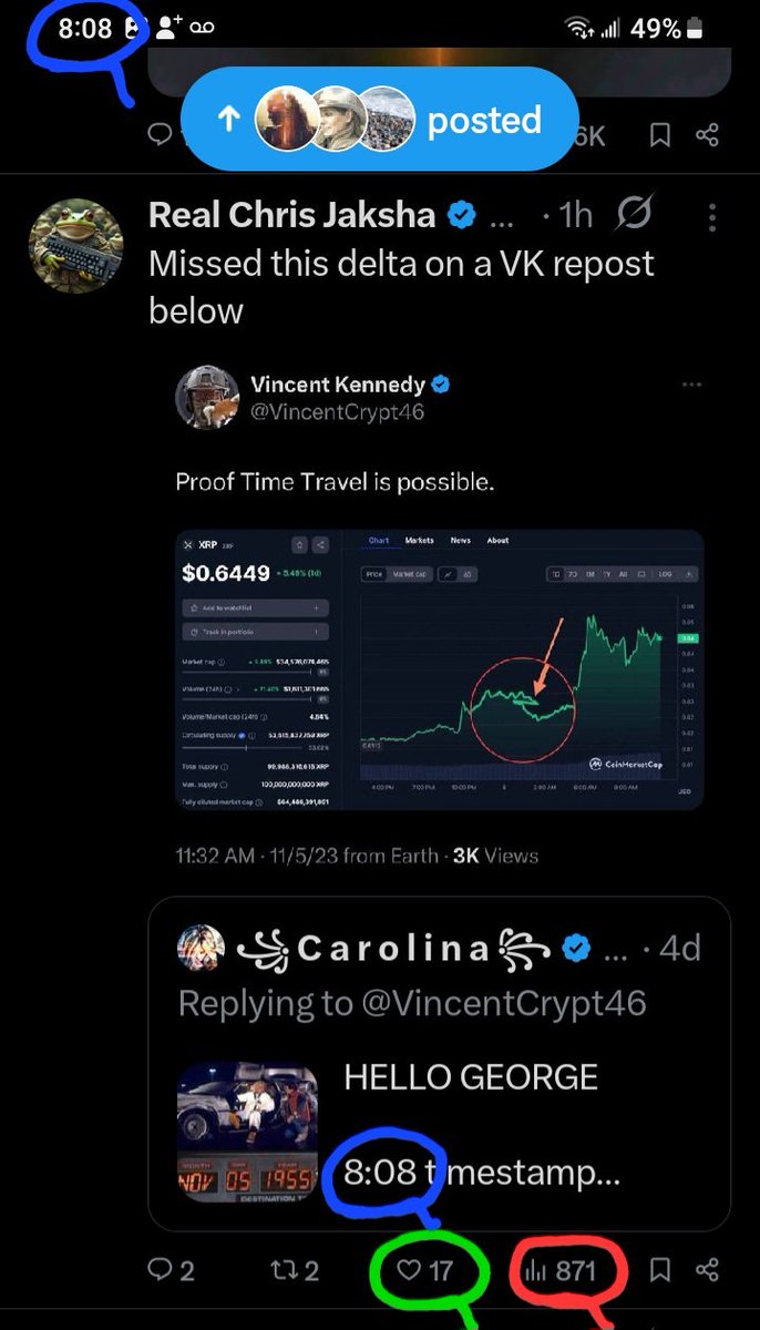DeanDavis33's tweet image. 🐸1️⃣7️⃣ #Seventeen 
#WhatAreTheOdds 🪽
8️⃣0️⃣8️⃣ #EightZeroEight 
8️⃣7️⃣1️⃣ #EightSevenOne