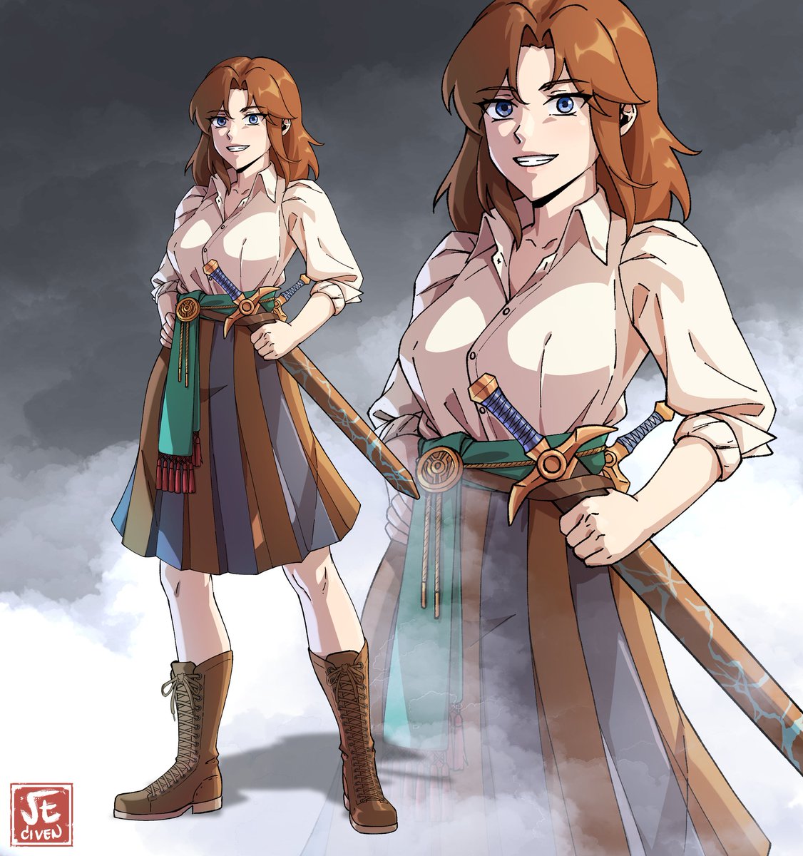 ThvtSmvllGuy's tweet photo. //My dnd character commission. https://t.co/hGK8oMSf0J