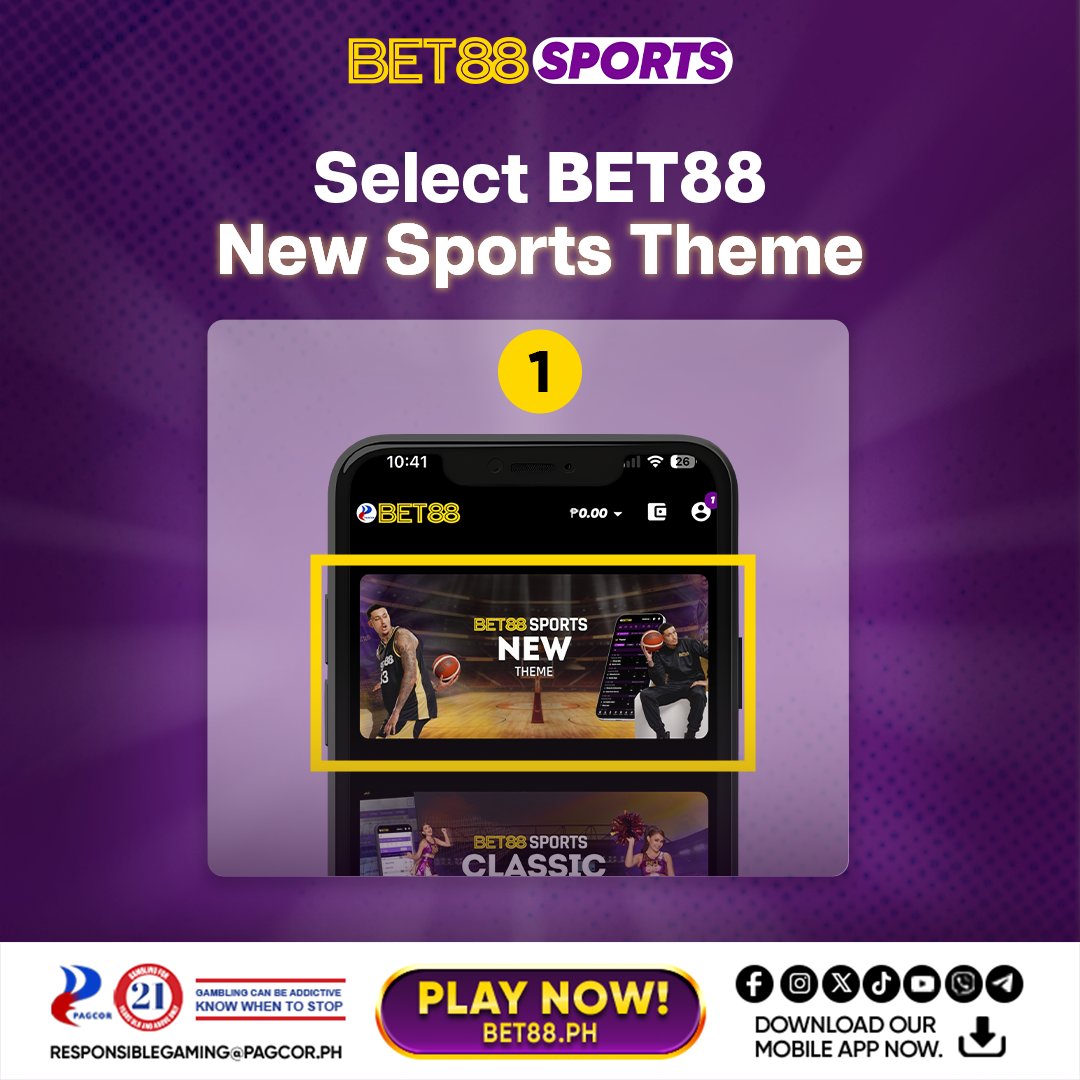 Bet88PH's tweet photo. Don’t let your FREE BETS sit there doing nothing, Ka-Swerte!
Swipe through to learn how to ACTIVATE and use them like a pro.
Download the BET88 app for FREE, register and win now at https://t.co/wYlySx4Dp5.
#BET88PH #BET88Sports #GameResponsibly https://t.co/EmOfcRZCsS