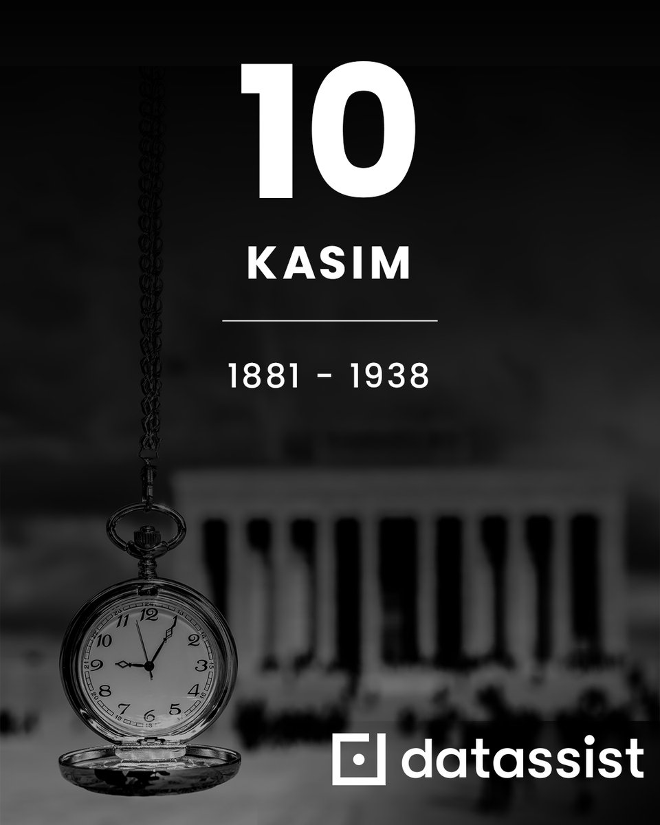 Cumhuriyetimizin kurucusu, fikirleri ve vizyonuyla geleceğimize ışık tutan Gazi Mustafa Kemal Atatürk’ü saygı ve minnetle anıyoruz. #10Kasım