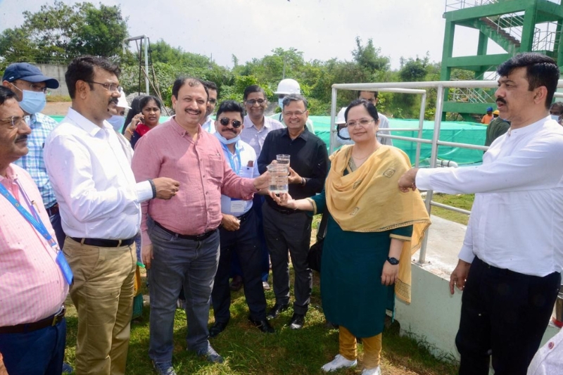 vatechwabag's tweet image. A high-level delegation from NITI Aayog &amp;amp; BWSSB visited WABAG’s 150 MLD K&amp;amp;C Valley WWTP — a model for sustainable water reuse &amp;amp; energy recovery. The plant supports groundwater recharge in Kolar &amp;amp; nearby villages while generating 18 MWh/day of green power. #WABAG #WaterReuse