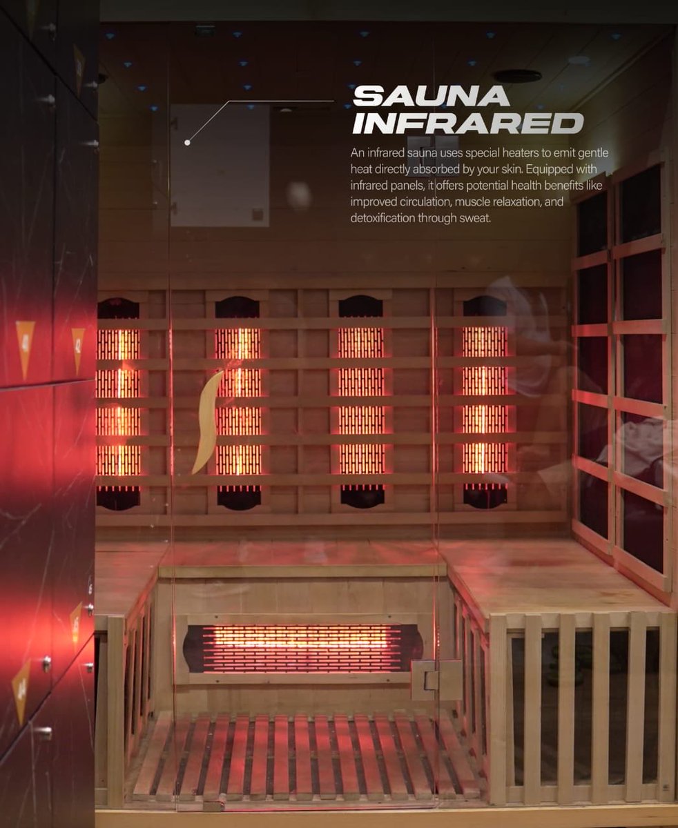 Renaldi149's tweet image. Tempat gym mana yang ada sauna infrared gratisnya di jember?? Cuma ada di @FPJember sih dan banyak lagi yang bisa kalian dapatin🤩🔥 #fitnessplusjember