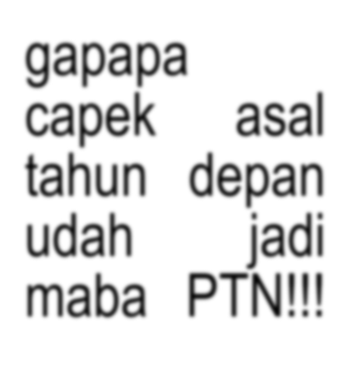 nakamatika's tweet image. Tahun depan kalian capek di PTN mana gusy?