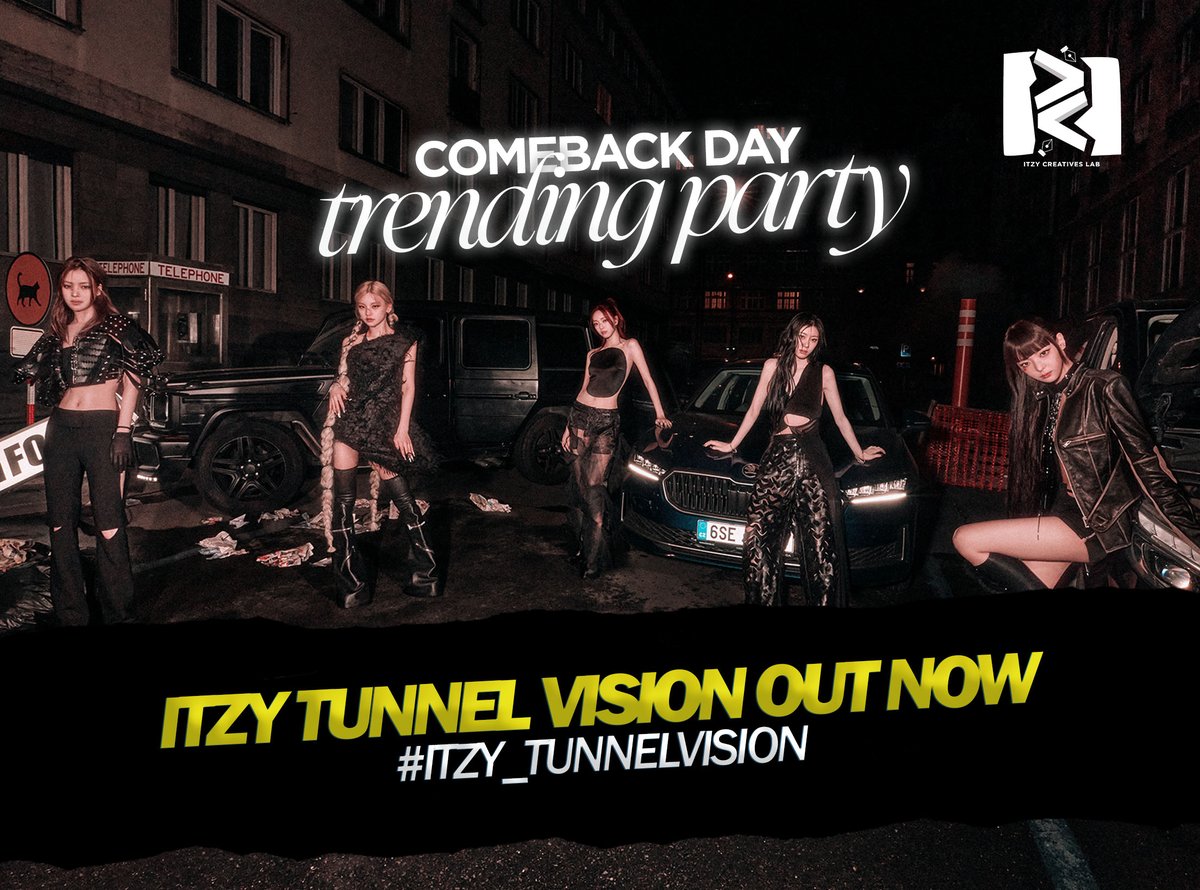 ITZYcreativelab's tweet image. [COMEBACK TRENDING PARTY]

The D-Day has come, MIDZYs! 🎉🥳 Drop your favorite ITZY songs, series, and albums +

ITZY TUNNEL VISION OUT NOW  
#ITZY_TUNNELVISION 
#있지와_함께_새로운_VISION 
#ITZY @ITZYofficial