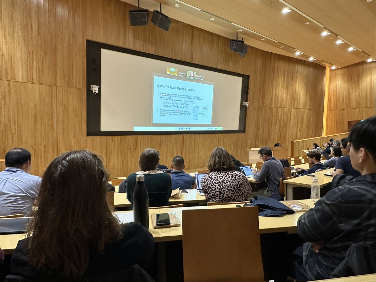 At the emerging techniques in HEP workshop hosted by the University of Tokyo