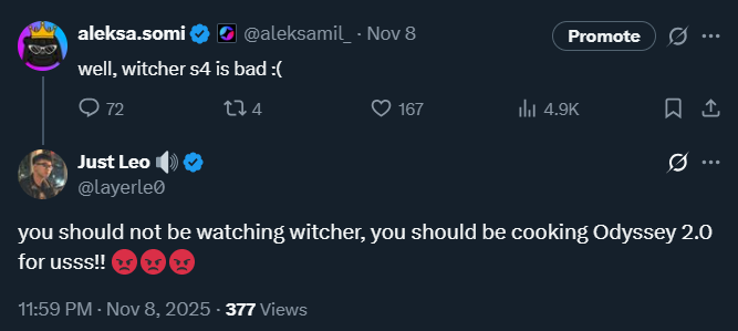 Odyssey   

is in progress lololol   

working on the design   

doing something different this time   

am actually very excited about this one   

the first one was really a yolo one  in terms of the design

this one, I am working on a different concept
think it's gonna be