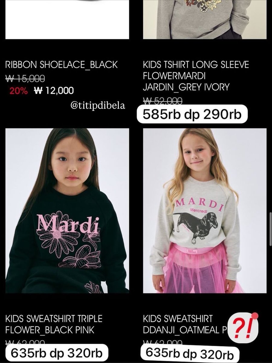titipdibela's tweet photo. MARDI MERCREDI BLACK FRIDAY SALE
Sampai tanggal 16 November
Setiap hari nya akan berbeda2 yaaa katalog salenyaaa

Follow ig for more updates https://t.co/f7XkeiUEJh
For order WA https://t.co/W018qRBLqc
Rekening HANYA BCA an Bela Anindya P.

-t wts mardi sale jastip korea https://t.co/WyvrOVqGKF
