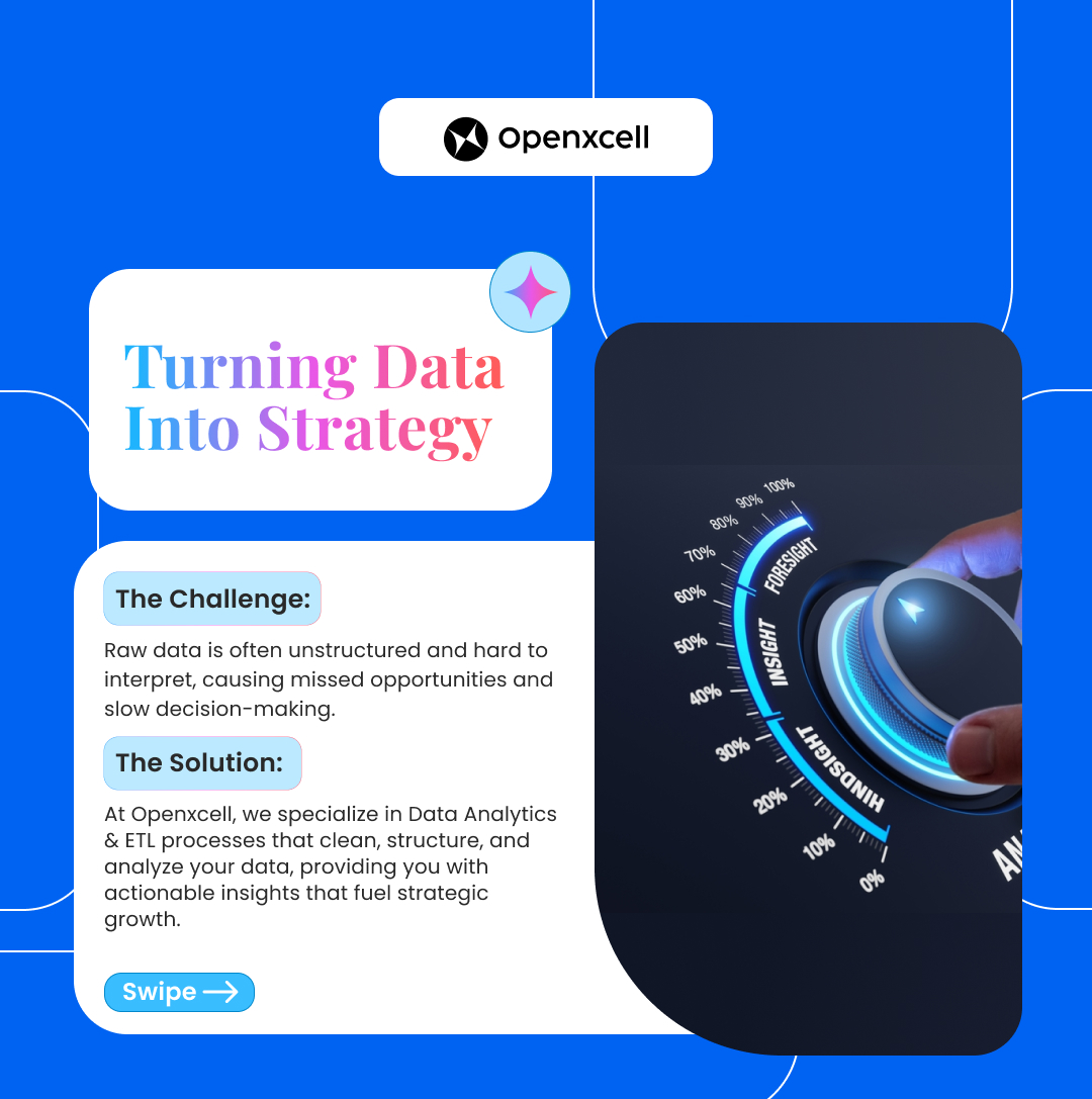 openxcell's tweet image. Is your data working for you? At Openxcell, we specialize in turning raw data into actionable insights that fuel smarter decision-making and strategic growth. Ready to unlock the power of your data

Let’s transform your data into actionable intelligence. Visit…