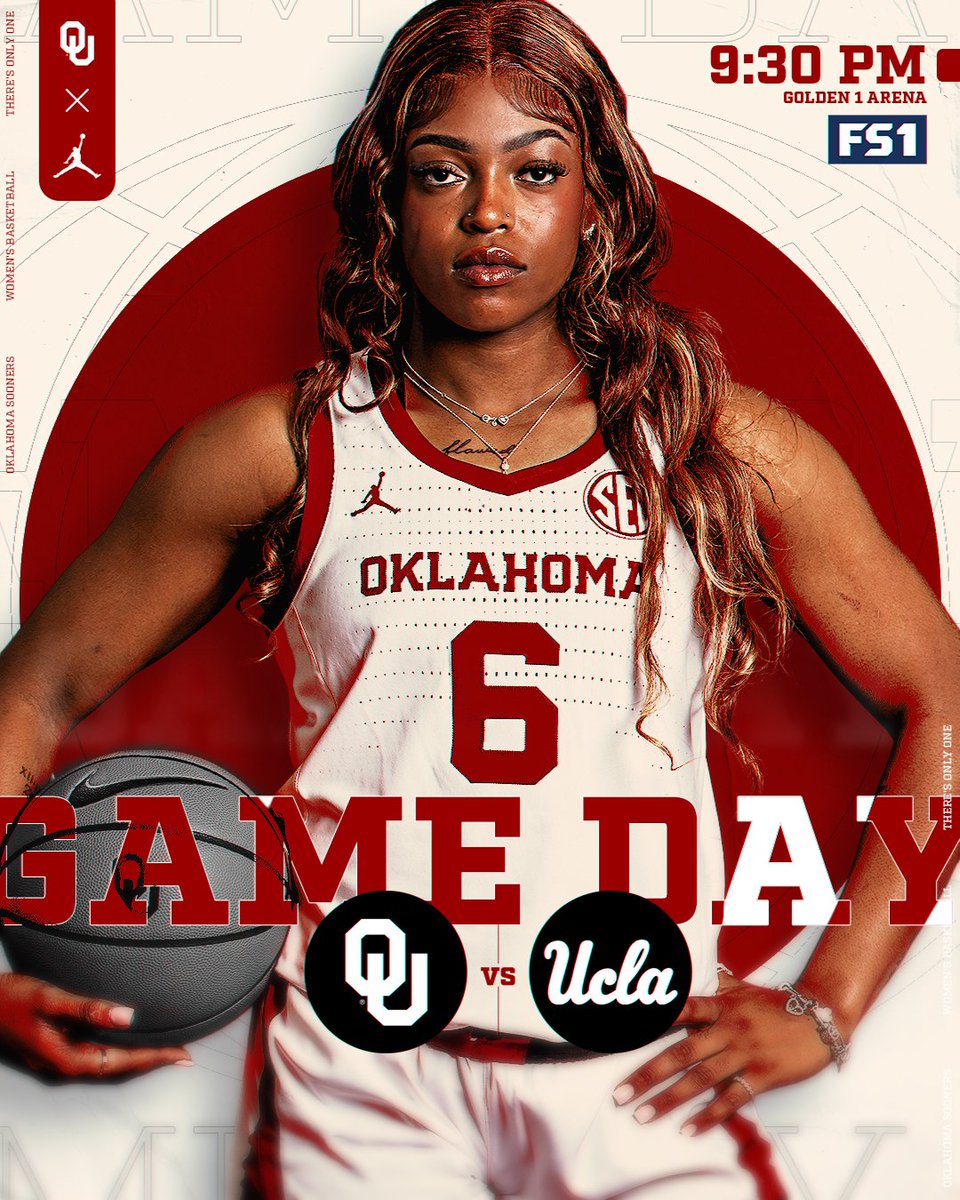 🗣️ GAME DAY‼️

linktr.ee/ouwbball // <a href="/OU_Athletics/">Oklahoma Sooners</a>