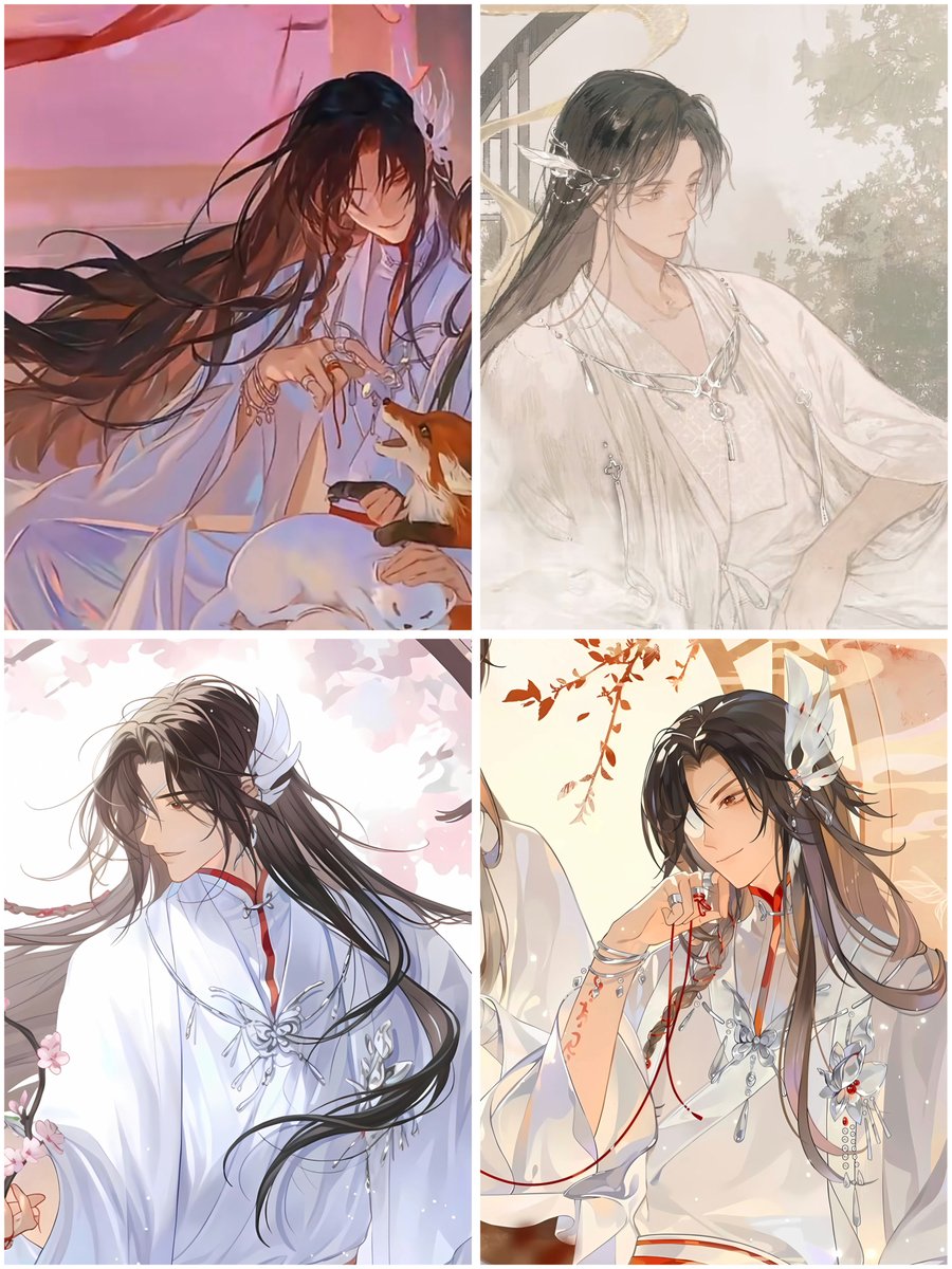 falin_tgcf's tweet photo. Let’s appreciate white-clothed Hua Cheng’s supremacy🤍 https://t.co/tm10eKAU6D