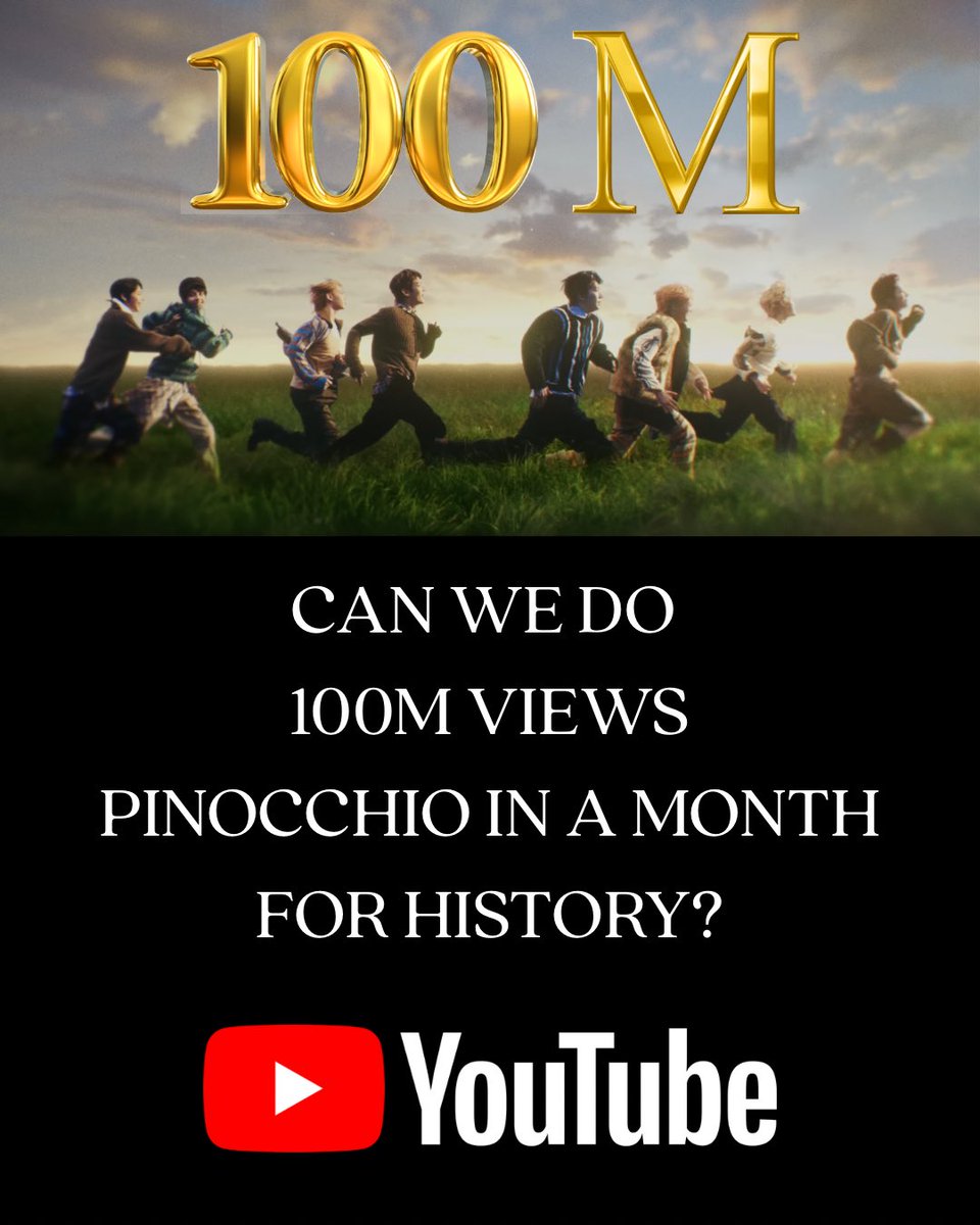 FAMER_AHOF's tweet photo. FOHAs, this comeback is a huge moment in AHOFA’s career let’s make it unforgettable! 100M views for Pinocchioisn’t just a number, it’s a way to show how much they deserve all the recognition for their hard work and growth.
#AHOF #아홉 @AHOF_official https://t.co/QCXTdaDeHs