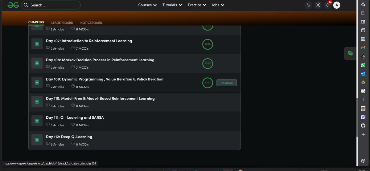 Ankit_Kumar1304's tweet image. 🔥 Day 108: Skill ignition in full swing.   Kicked off my learning sprint with GeeksforGeeks bringing ML to ambition 📷 📷geeksforgeeks.org/batch/ds-16?ta…
@geeksforgeeks
#skillupwithgfg #nationskillup #CodeWithPurpose #TechForChange