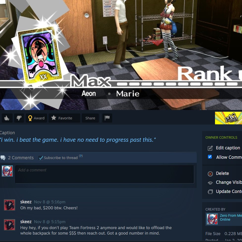 VelvetBlueMarie's tweet photo. / / 

    Why is bro asking me that on my Max Marie screenshot😭 https://t.co/DNtQZk0t4L