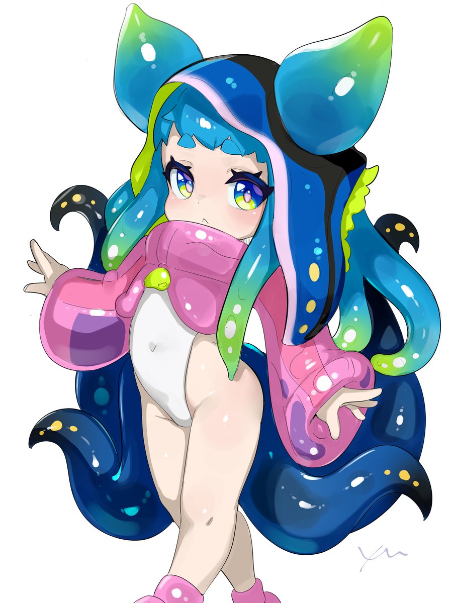 触手責めのリクエスト用に、触手ちゃんを作ってみました。ぷにぷに。 