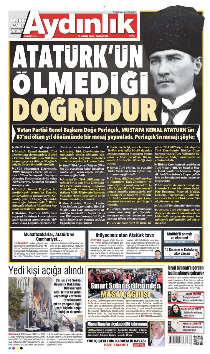 Vatan Partisi Ümraniye (@vatanistumranye) on Twitter photo 