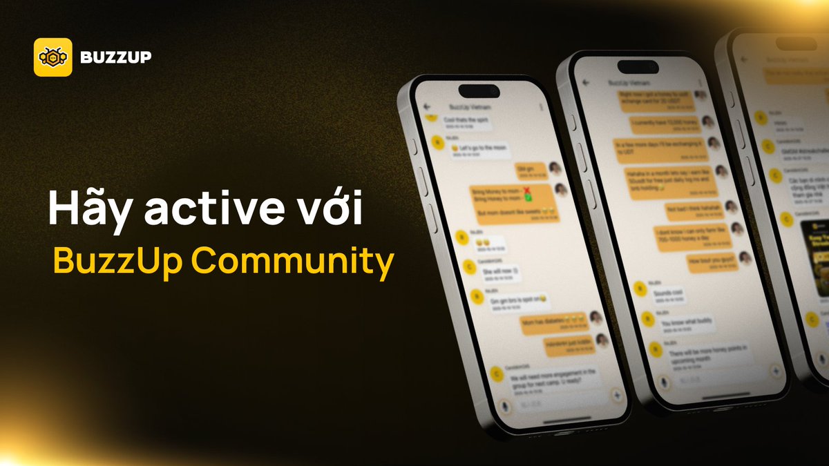 BuzzUpVN's tweet image. ✨ GMGM cộng đồng BuzzUp tuần mới 💛🐝
Cảm ơn mọi người đã luôn giữ cho cộng đồng thật sôi động và đầy năng lượng!
Chúc cả nhà một tuần mới thật nhiều niềm vui và “buzz” nha! 💛🐝
#BuzzupVietnam #Buzzup #Honey #web3 #Socialwallet