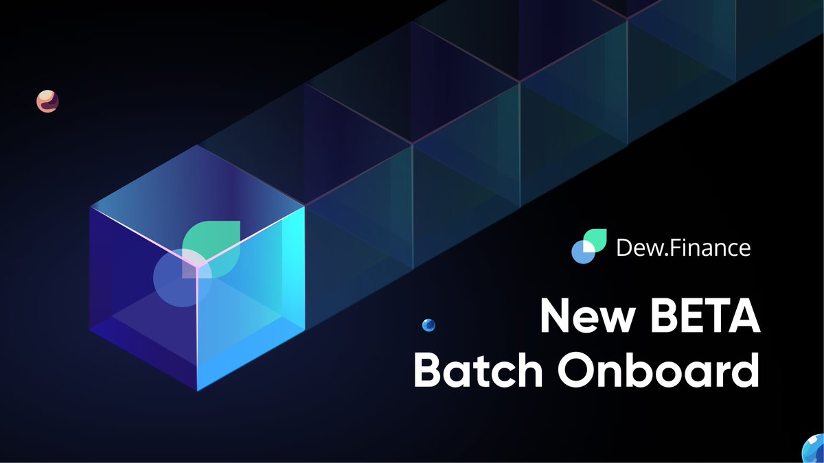 More Wallets Added to the BETA 💧

Access just got bigger — we’ve onboarded a new batch of whitelisted users to the Dew Finance BETA, bringing the total to 200 participants.

The BETA will remain open until we hit the 150K NEAR cap — after that, entries will close.

Check your