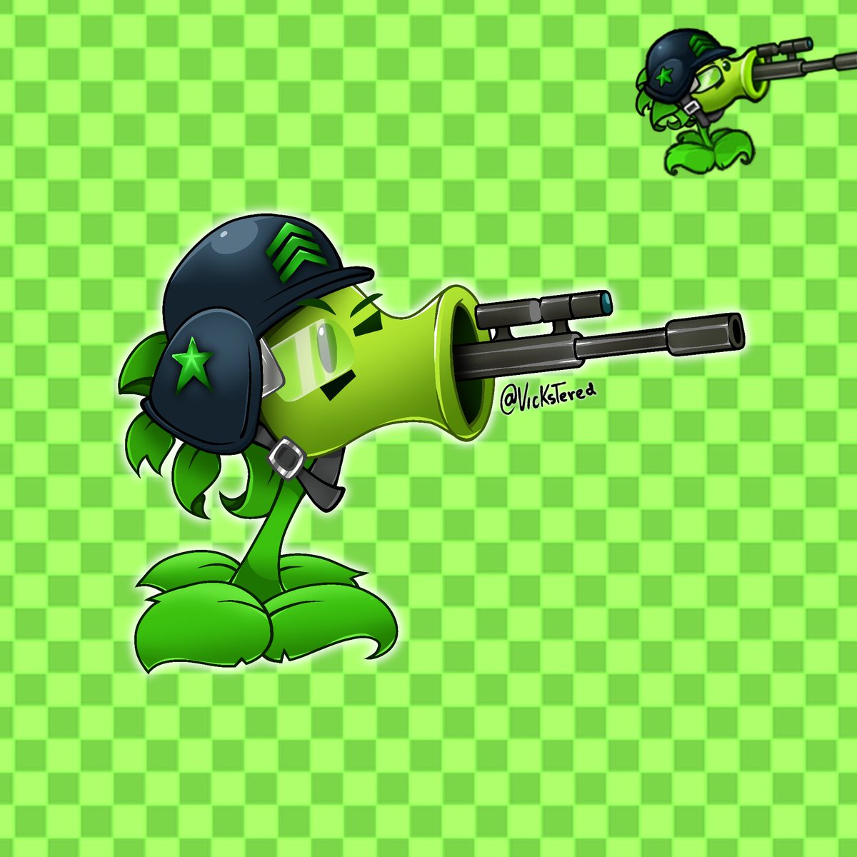 Vickstered's tweet image. 💚🌿🌱💛
#pvzfanart #pvz #pvzfusion