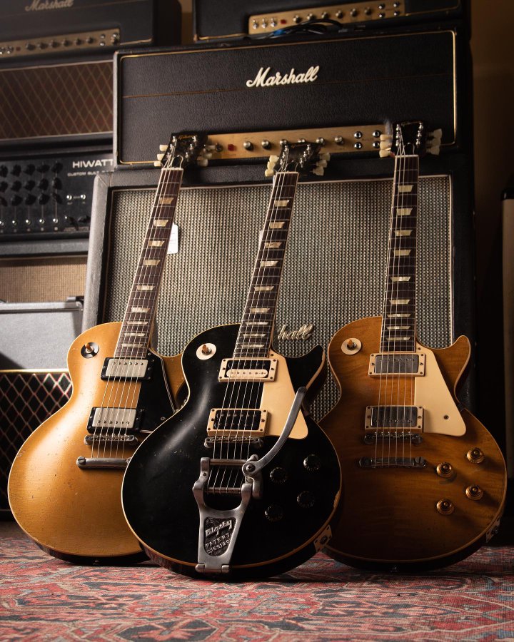 NSReicher's tweet image. Recommended therapy - plugging a Les Paul into a Marshall stack and turning it up.