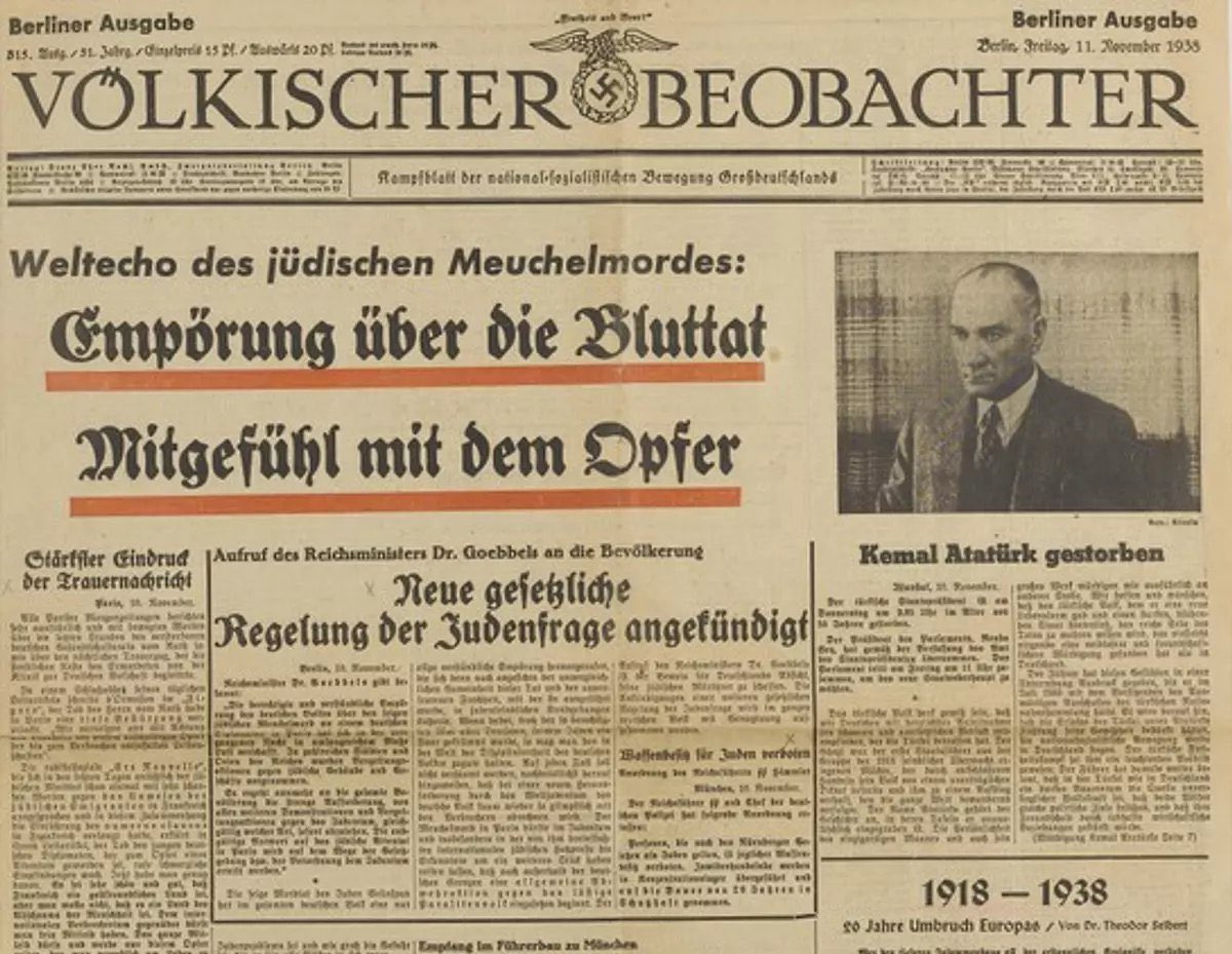 "Atatürk, Türkiye'yi tek düşman kalmaksızın bırakmıştır. Bu, zamanımızın hiçbir devlet şefinin başaramadığıdır."

11 Kasım 1938 - Alman Gazetesi