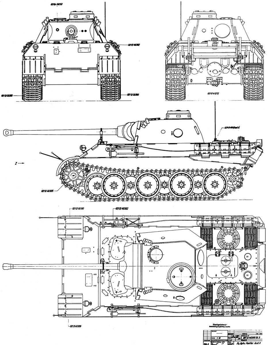 YPasholok's tweet image. Pz.Kpfw.Panther Ausf.D, first production Panther version.
dzen.ru/a/aQXMzuDTCk0j…
#panther