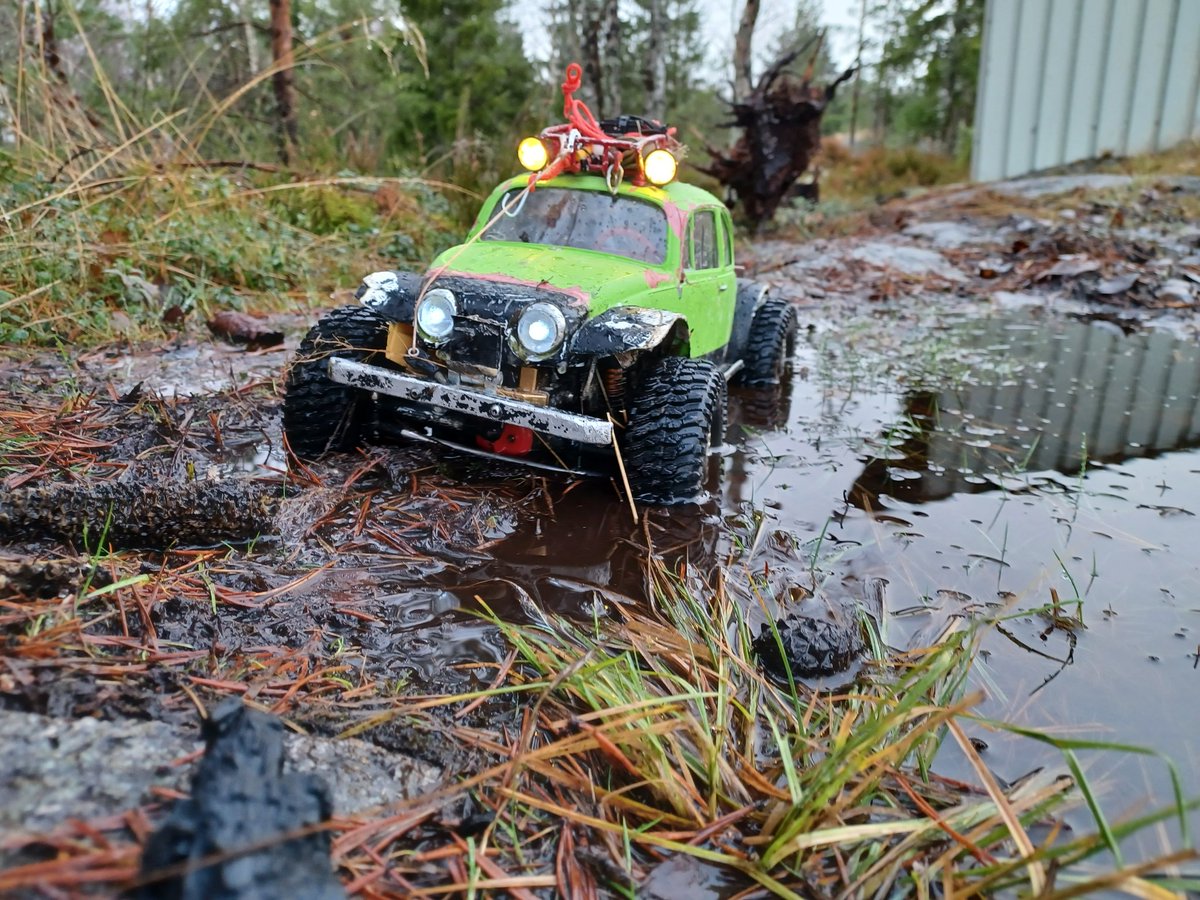 Crawling session with an offroad beetle :-)