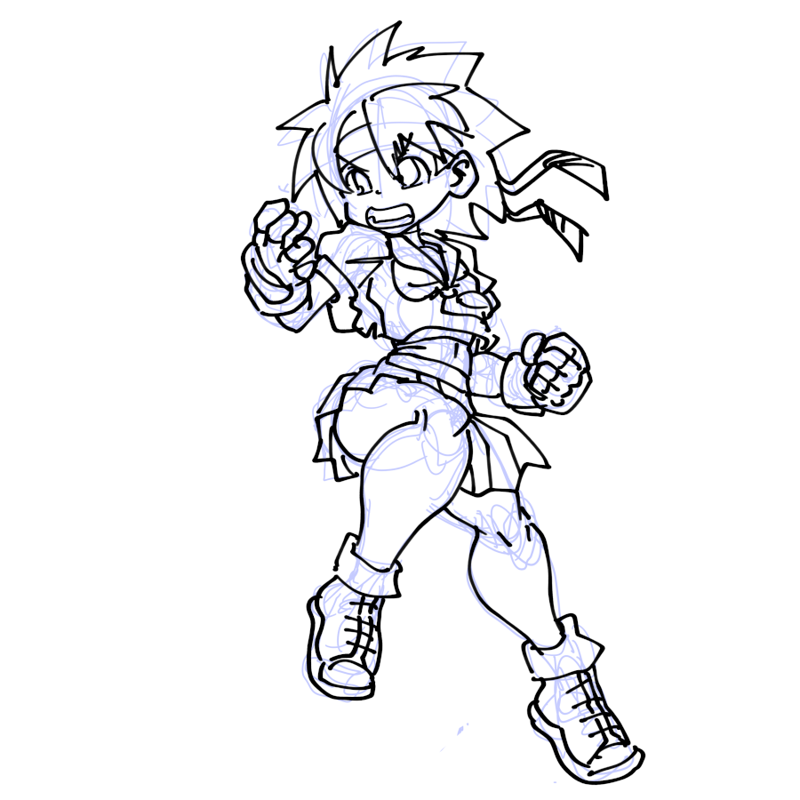春日野さくら 「2025-11-06〜2025-11-09 #一日一絵」|ふゆ(ドとレとミとキュとゴとヱの音が出ない)のイラスト