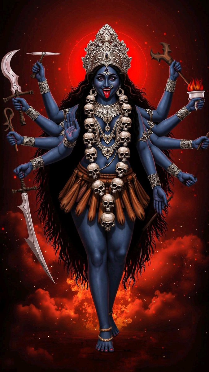 _vatsalasingh's tweet image. Can you reply me with “Jay Maa Kali ”