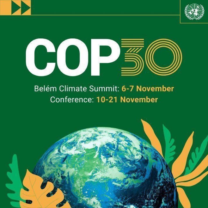 #COP30 kicks off in Belém, Brazil.

World leaders, scientists, civil society representatives, activists &amp; others will discuss priority actions to tackle the #climatecrisis.

Find out more about the 30th <a href="/UN/">United Nations</a> climate conference👉🏾buff.ly/i2lnXmy