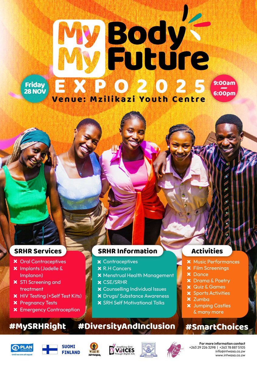 Empowering youths to make smart choices! This November at Mzilikazi Youth Centre. Repost for awareness. Thank you in advance.
