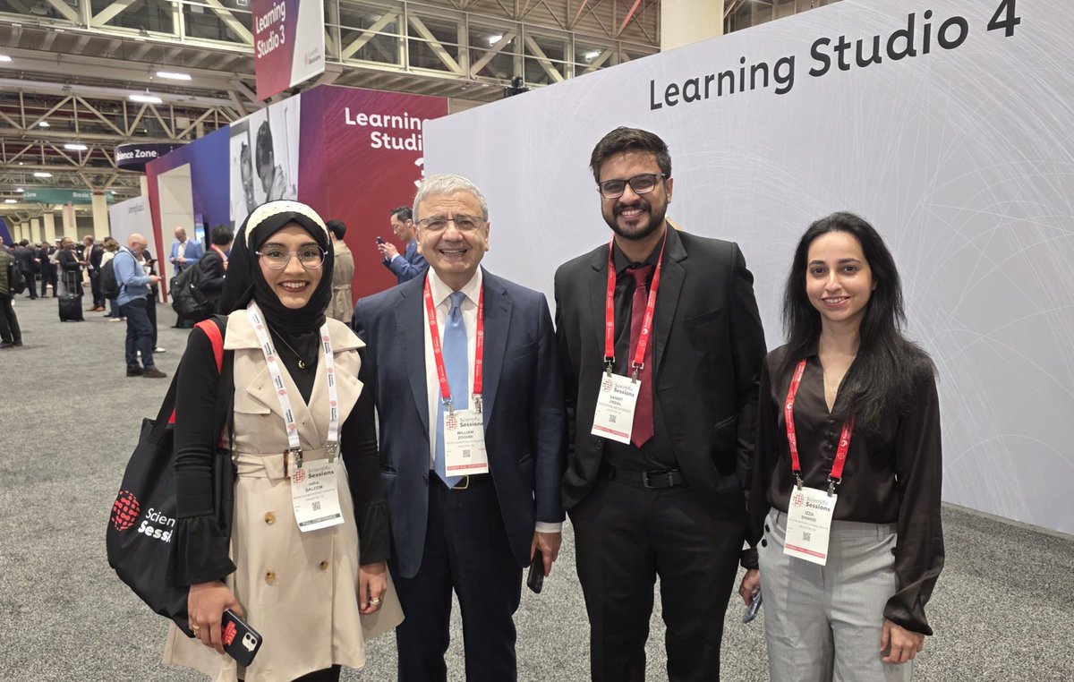 Sanmit_Jindal's tweet photo. @C3PH_HM lab crew at @American_Heart!

@WilliamZoghbi @HMethodistCV 
@khurramn1  @Sadeer_AlKindi 

#AHA25 #cardiotwitter https://t.co/uiDhemZWe0